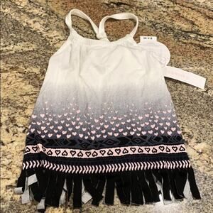 Koala kids 18/24 month fringe top NWT